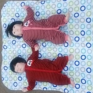 Paradise Galleries Panda Twins {ASIAN} Collector's Vault ~RETIRED & RARE